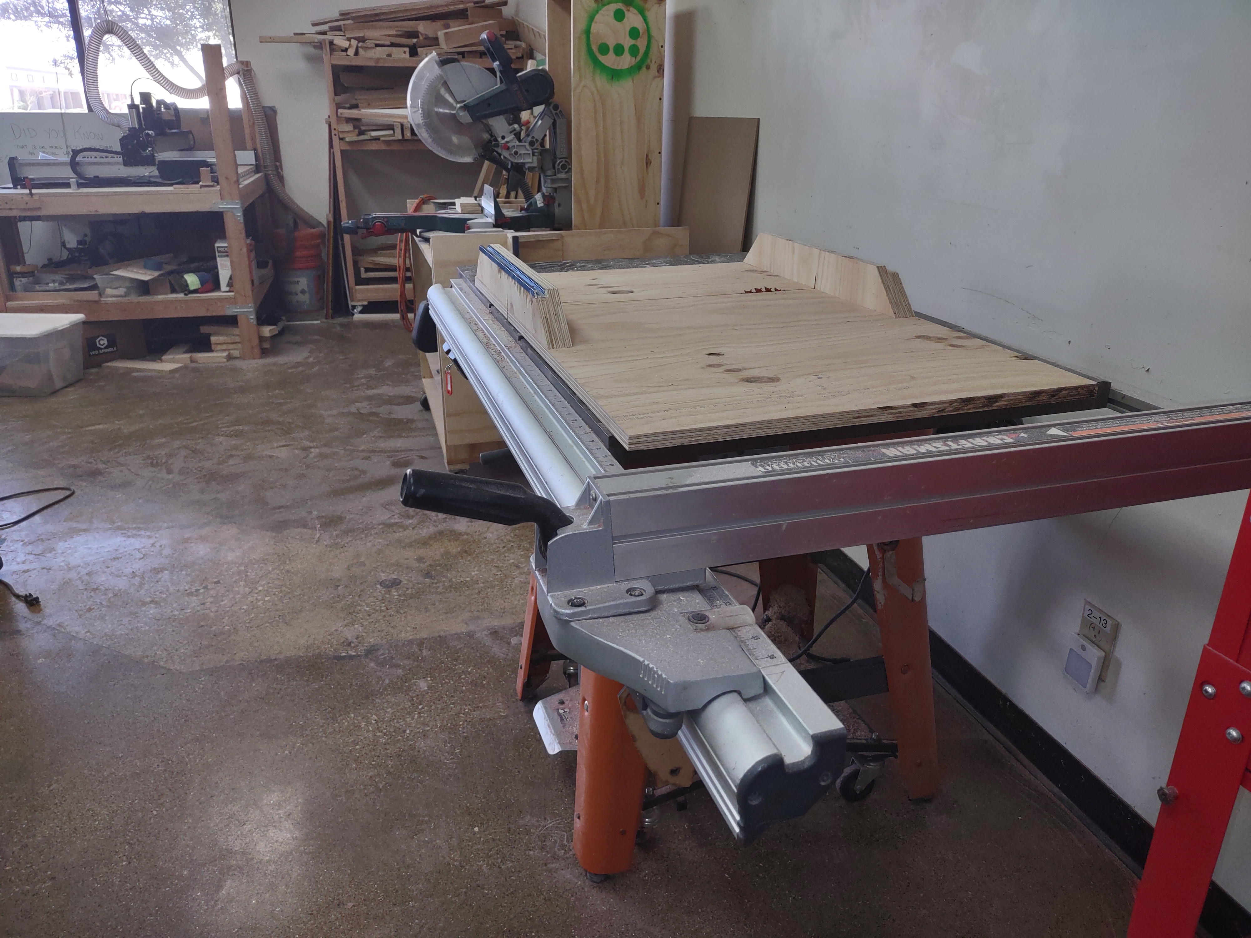 Soon to be updated table saw